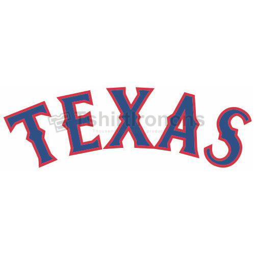 Texas Rangers T-shirts Iron On Transfers N1982